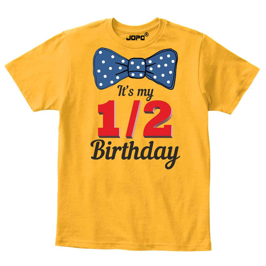 BOW IT'S MY 12 BIRTHDAY MUSTARD