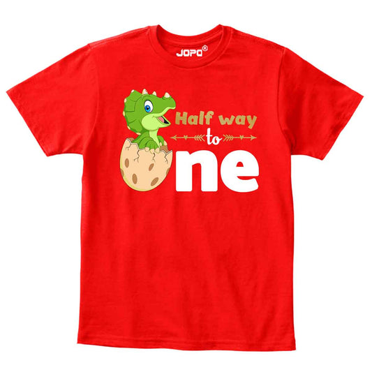 DINO HALF WAY TO ONE RED