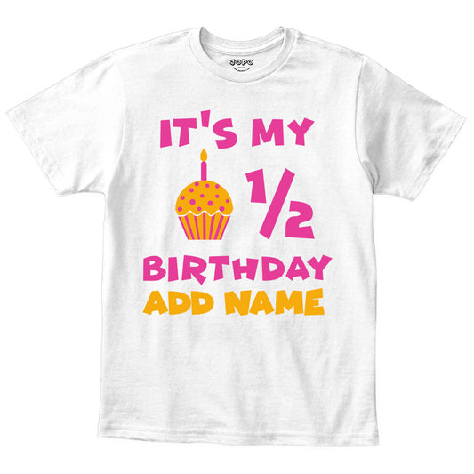 HALF BDAY CAKE WHITE