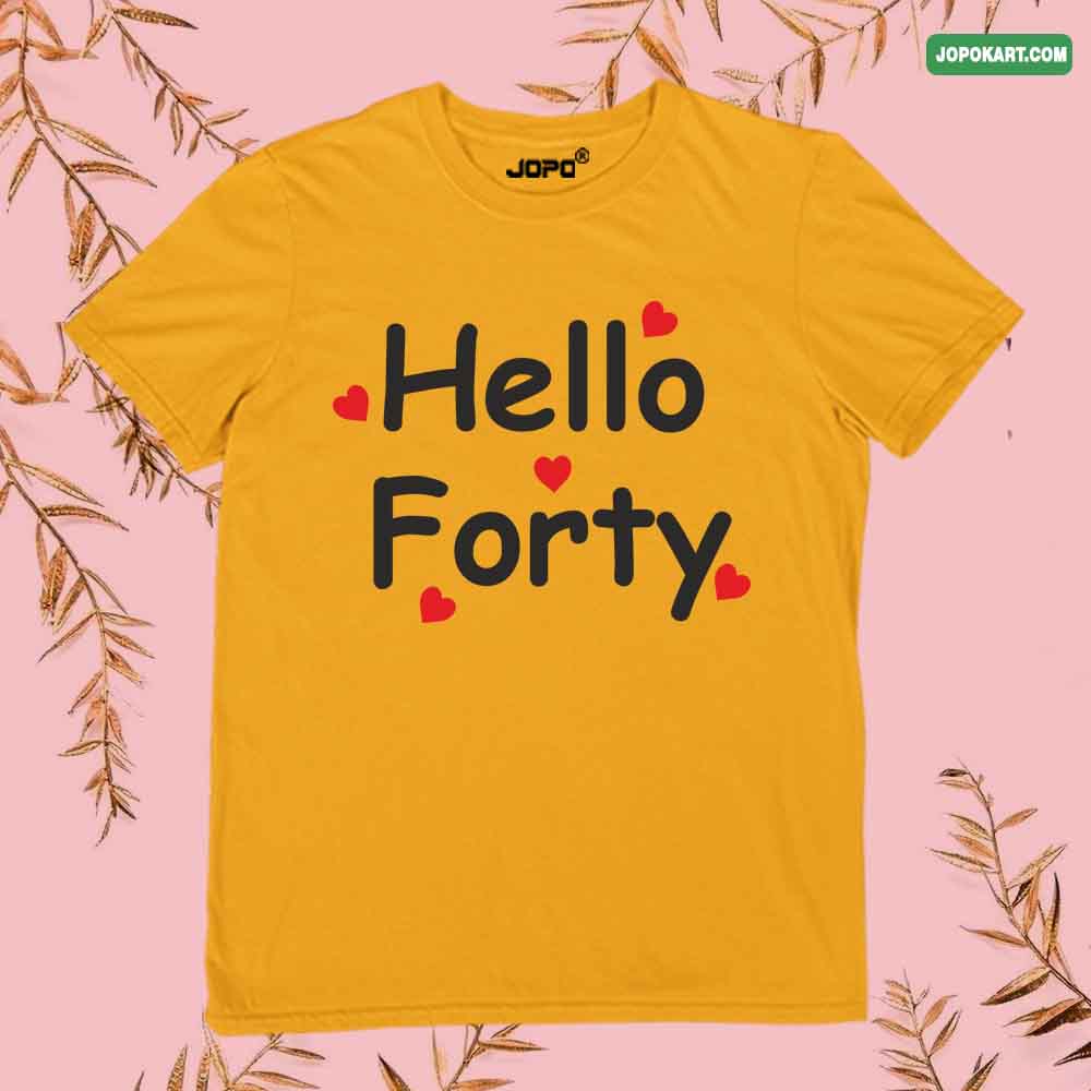 Hello Forty mustard