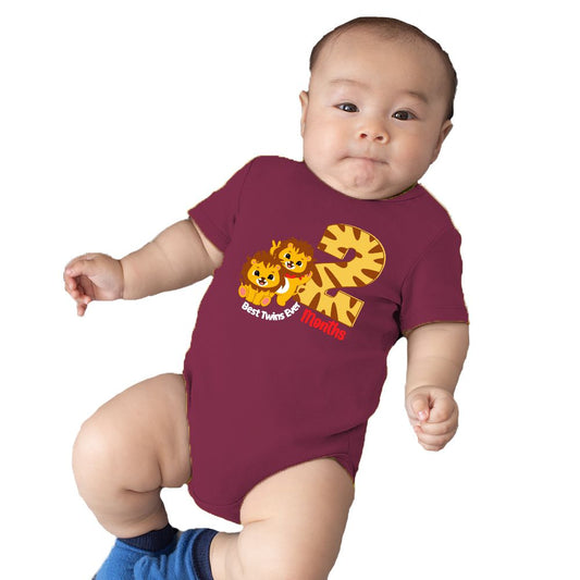 Lion 2month onesie