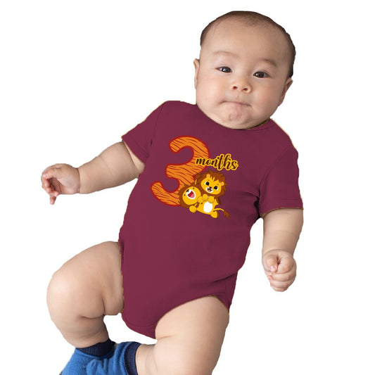 Lion 3month onesie