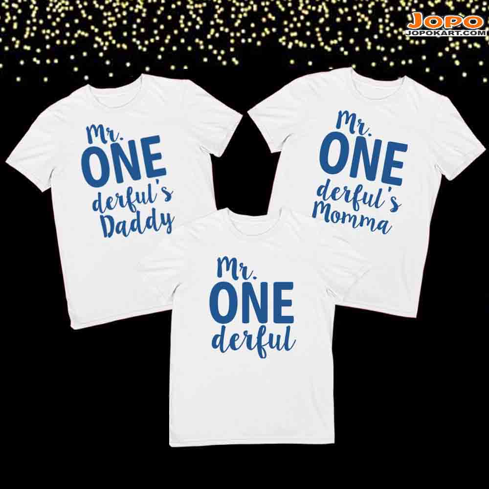 Mr one derful 1 col white 1