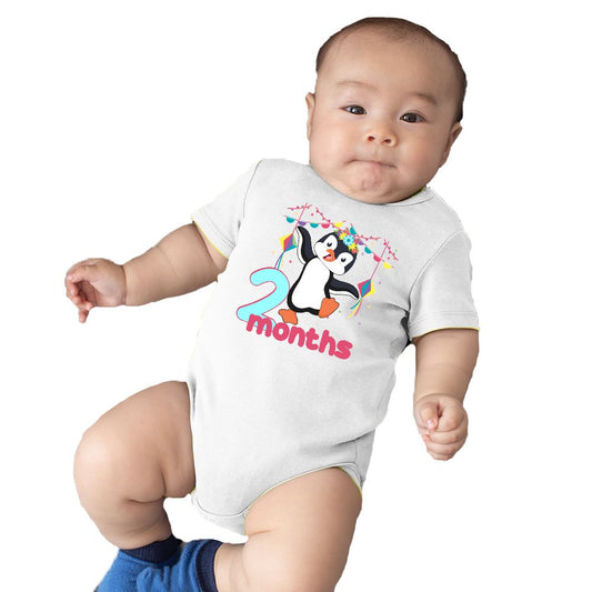 Penguin 2month onesie
