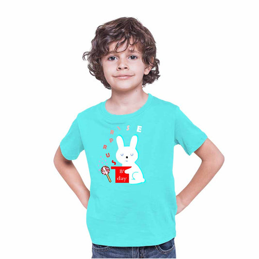 Magic Rabbet designed 4rd Birthday Theme Kids T-shirt