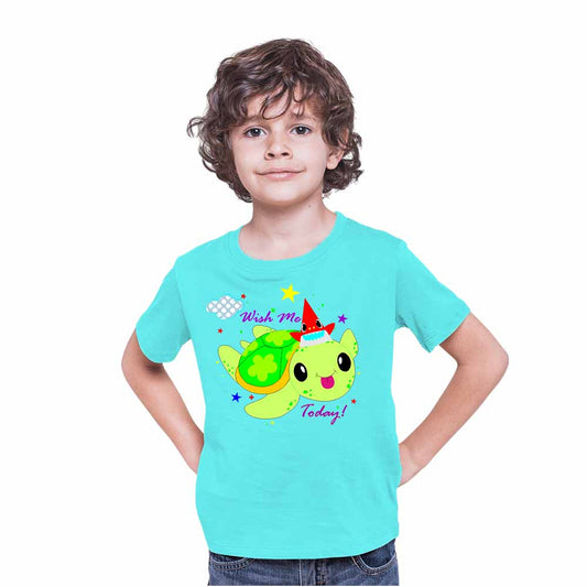 Turtles designed 4rd Birthday Theme Kids T-shirt