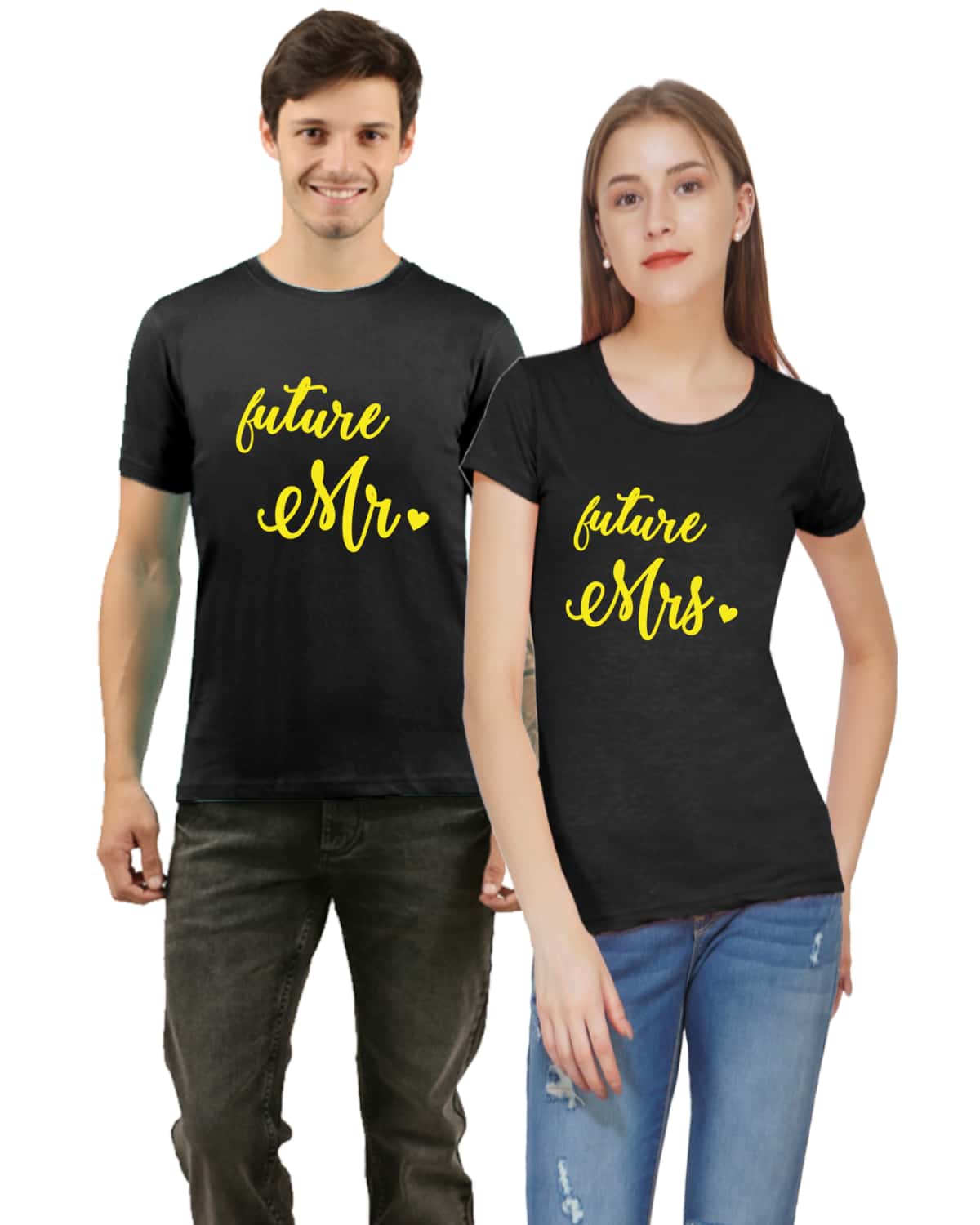 Future Mr and Mrs Pre wedding Couple T-Shirts