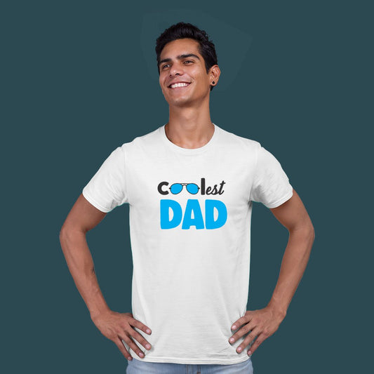 jopo coolest dad men tshirt celebration mode White