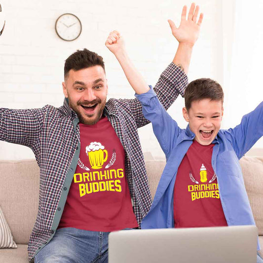 cotton father and son dress father and son twinning clothes dad and son same dress maroon