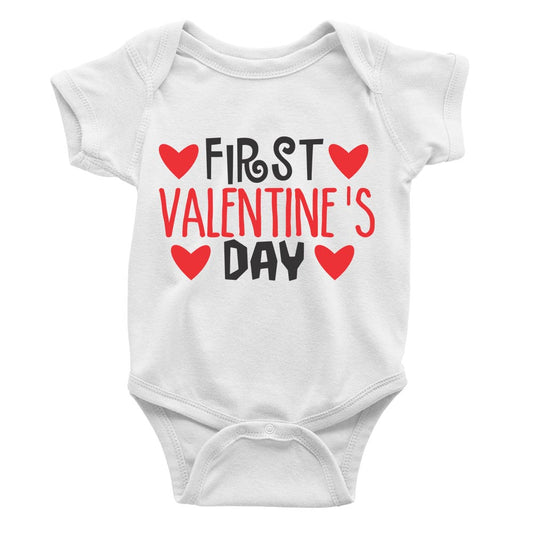first valentines day white
