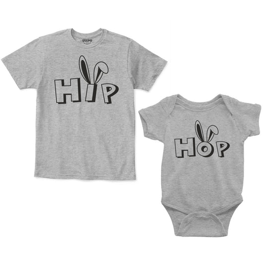 hip hop Sibling romper grey melange