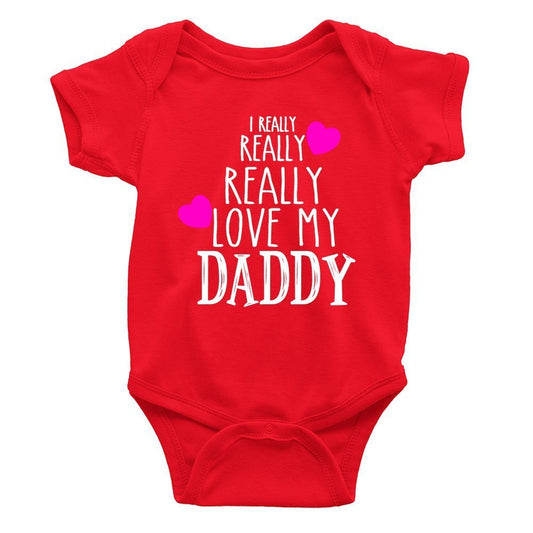 i really really love my daddy red