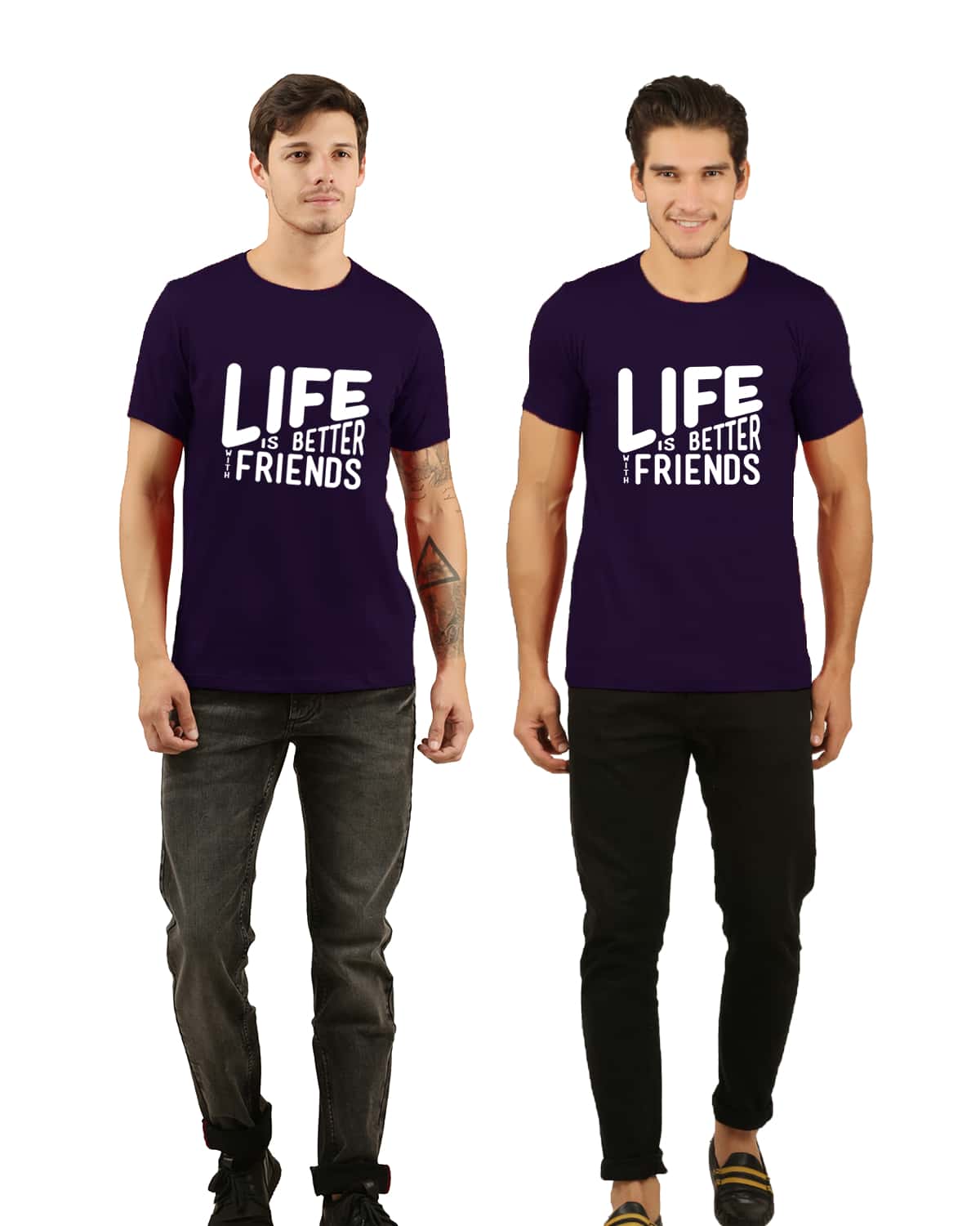 Life is Better with Friends Matching TShirts