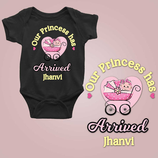 our princess has arrived black
