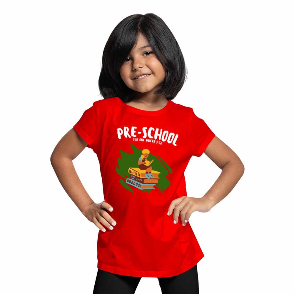 Pre-school Theme T-Shirt For Kids