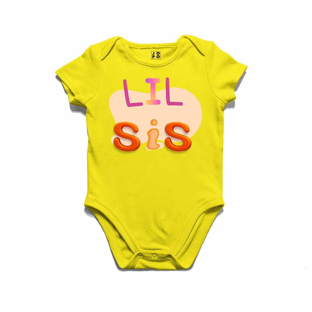Lil sis Multicolor T-shirt/Romper
