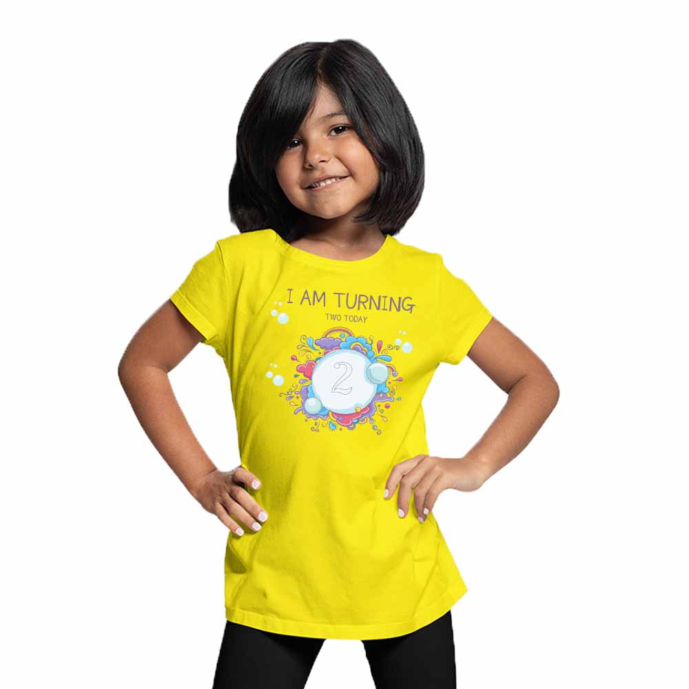 I Am Tuning 2nd Birthday Kids T-shirt