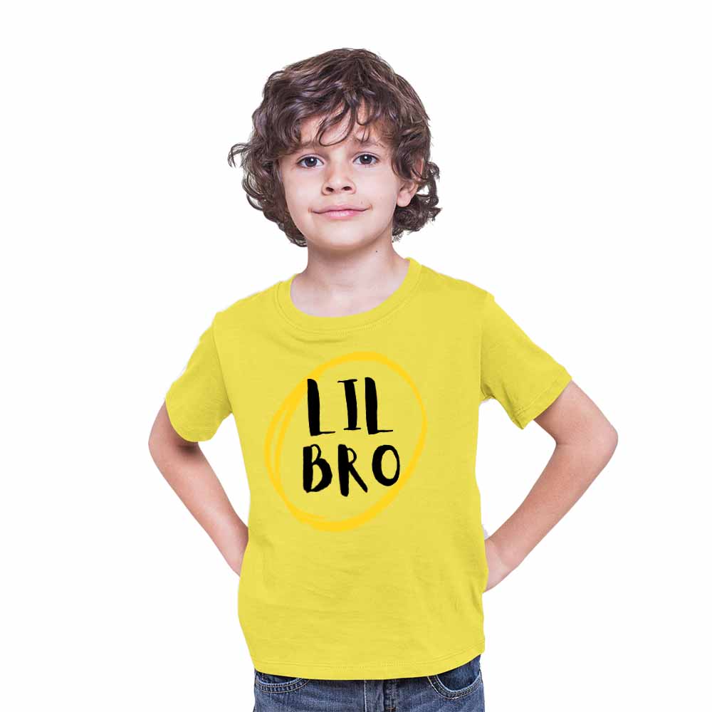 Lil Brother Design Multicolor T-shirt/Romper
