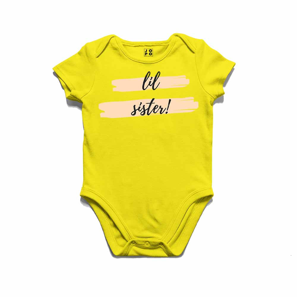 Lil Sister design Multicolor T-shirt/Romper