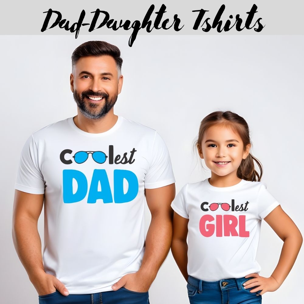 Dad and Daughter T Shirts