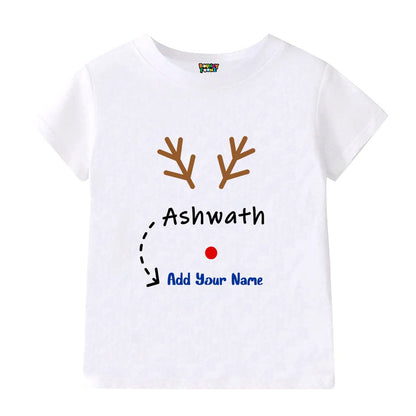 Customised Reindeer Theme Tshirt