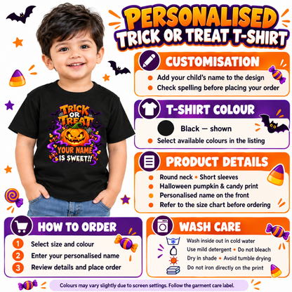 Kids Halloween Costume T-Shirt – Skeleton Squad Print
