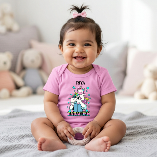 Buy My First Father’s Day Baby Romper Online in India