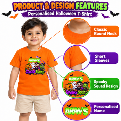 Halloween Party T-Shirt for Kids – Trick or Treat Design