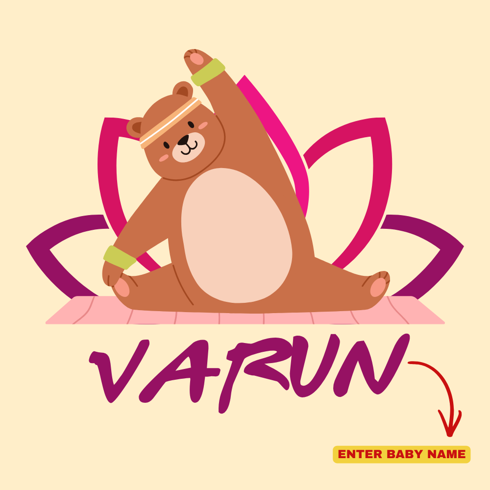 Kids Yoga Pose T-Shirt – Fun & Comfortable Yoga Day Outfit for Children