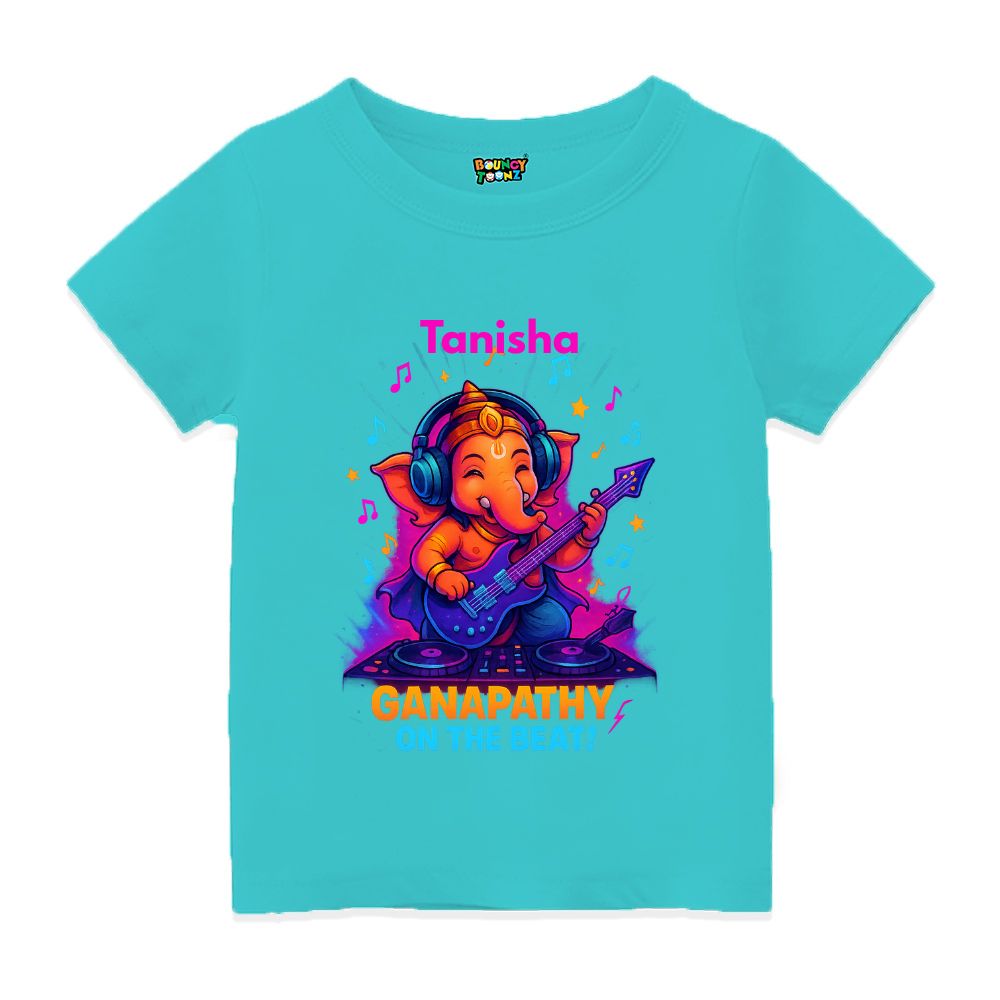 Divine Prints Tshirt for Divine Kids - Bala Ganapathy’s Guitar Vibes