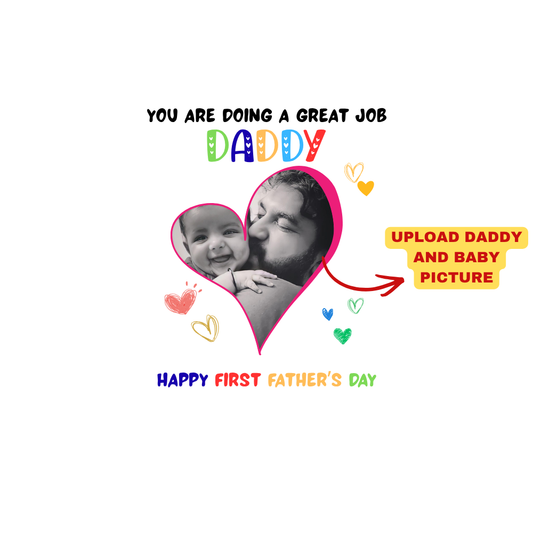 First Father’s Day Baby Onesie – Soft, Cute & Gift Ready