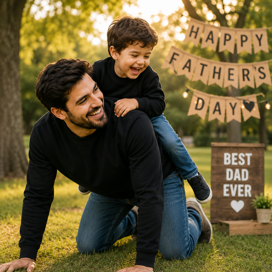 Premium Dad & Mini Matching Sweatshirts