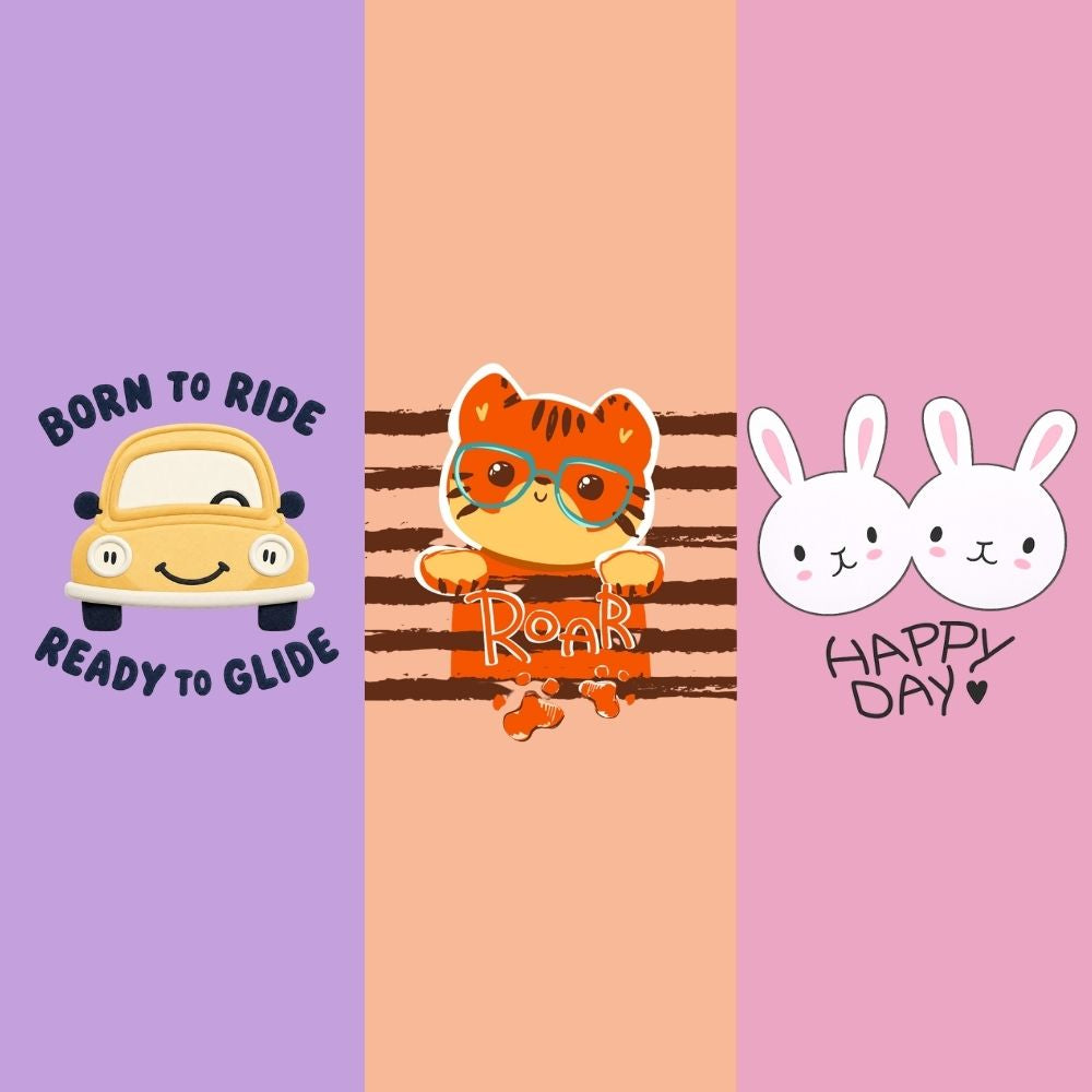 Cute Animal & Fun Quote Baby Rompers | Premium Cotton Onesies for Newborns, Infants & Toddlers