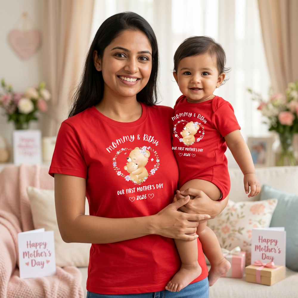 Our First Mother’s Day Outfit – Mom & Baby Matching Set