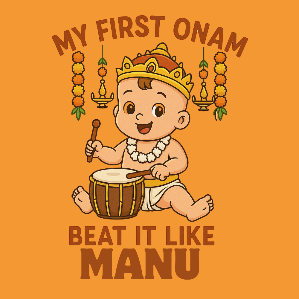 Premium Cotton Onam Kids T-Shirt Combo