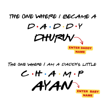 Main Character Dad and Kids Sweatshirt Combo