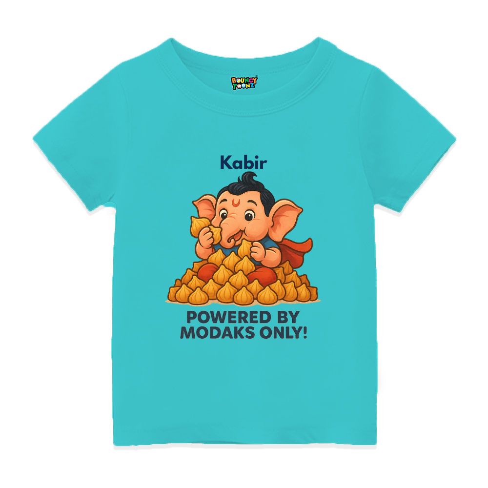 Modak Mode: Always ON! - Too Sweet to Handle Kids Tshirt