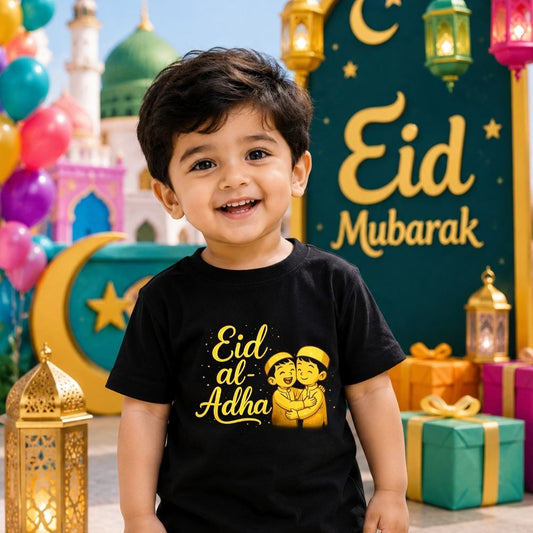 My First Bakrid Kids T-Shirt with Name | Personalized Eid Tee