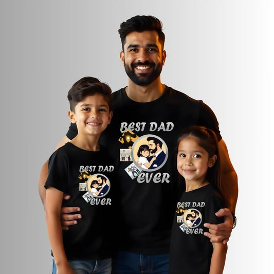 Dad & Co. - Best Dad Ever Dad and Kids Tees - Custom Names