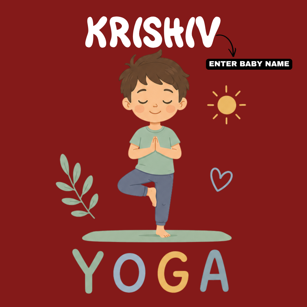 International Yoga Day School T-Shirt – Kids Yoga Event Wear