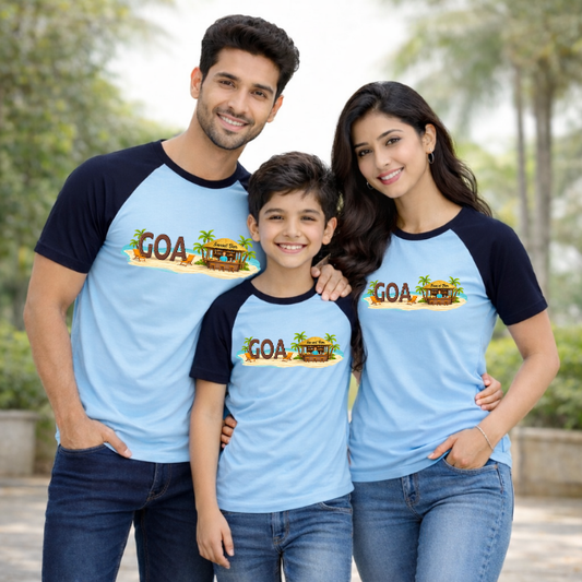 GoaTravel Tshirts for Family International Destination