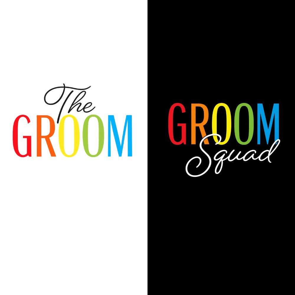 Groom To Be & Team Groom Matching T-Shirts for Bachelor Party