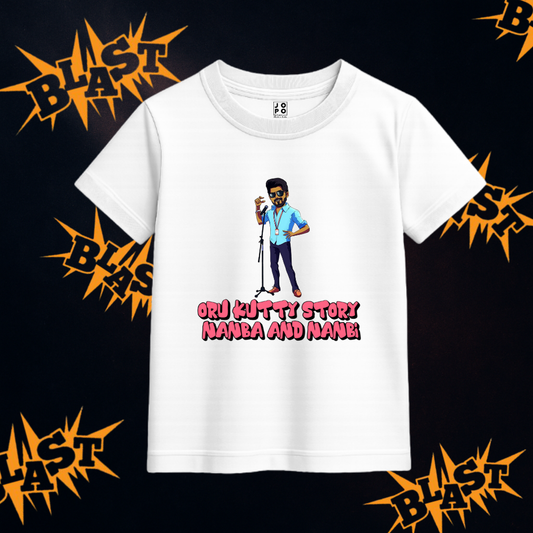 Oru Kutty Story Nanba Nanbi - Thalapathy Vijay Jananayagan Tee