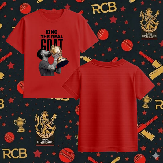 RCB Kids Cricket T-Shirt – Royal Challengers Bangalore Fan Tshirt