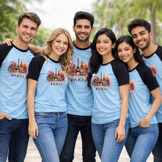 Paris Tshirts - International Customised Tshirts