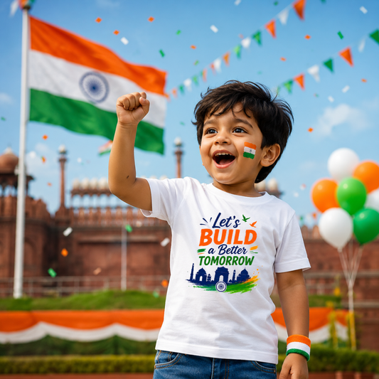 Patriotic Kids Clothing | Independence Day Graphic Tee