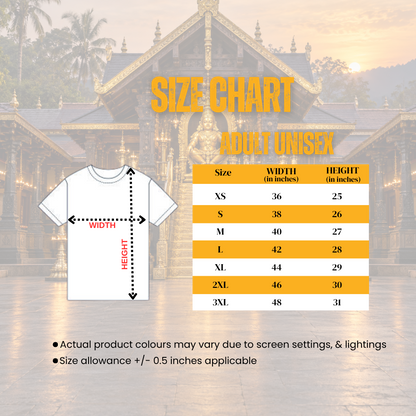 Sabarimala Season Black T-Shirt | Lord Ayyappa Devotional Wear