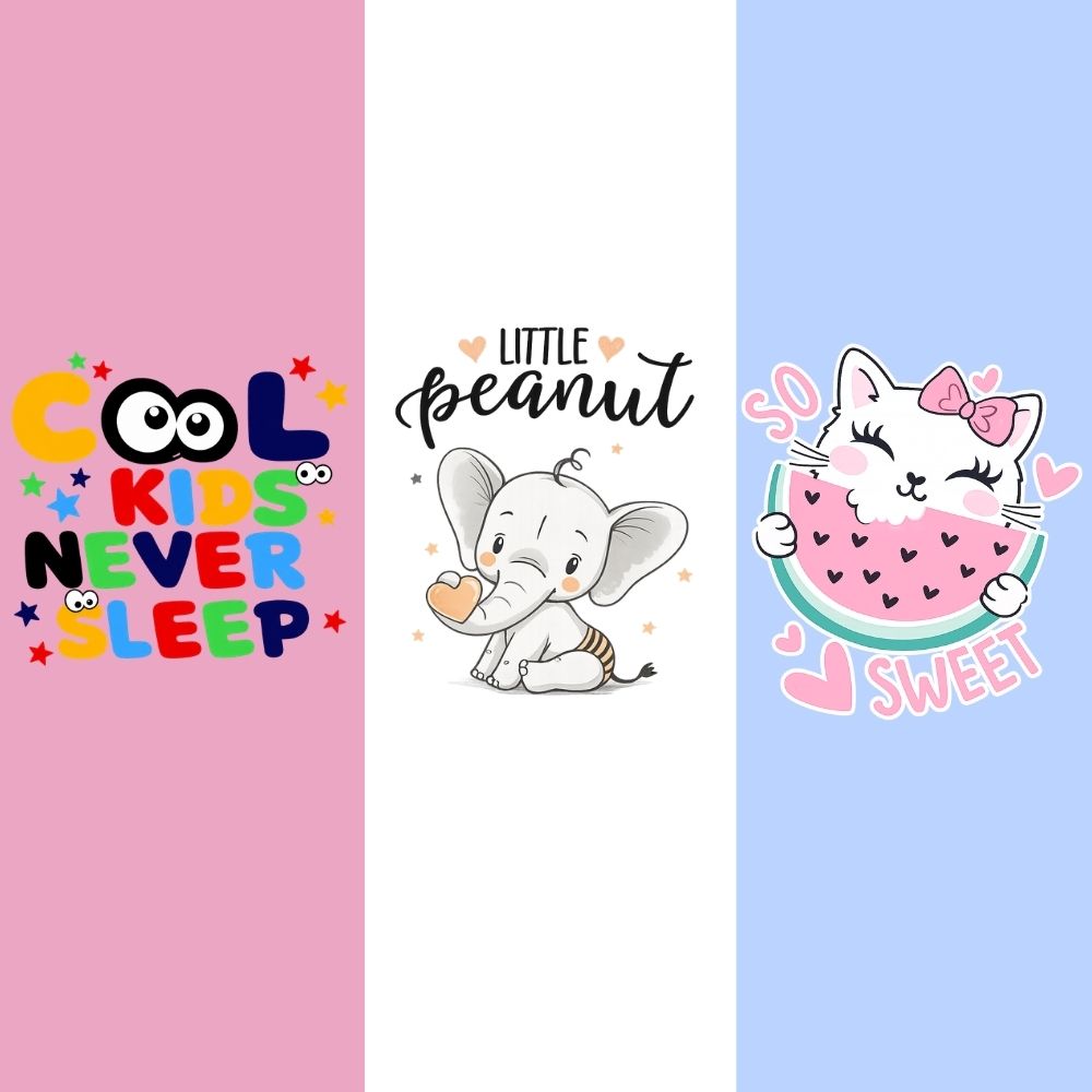 Cute Animal & Fun Quote Baby Rompers | Premium Cotton Onesies for Newborns, Infants & Toddlers