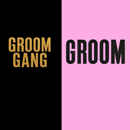 Groom Squad Bachelor Party T-Shirts for Men | Groom To Be Matching Tees