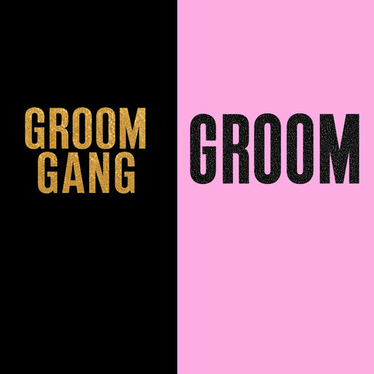 Groom Squad Bachelor Party T-Shirts for Men | Groom To Be Matching Tees